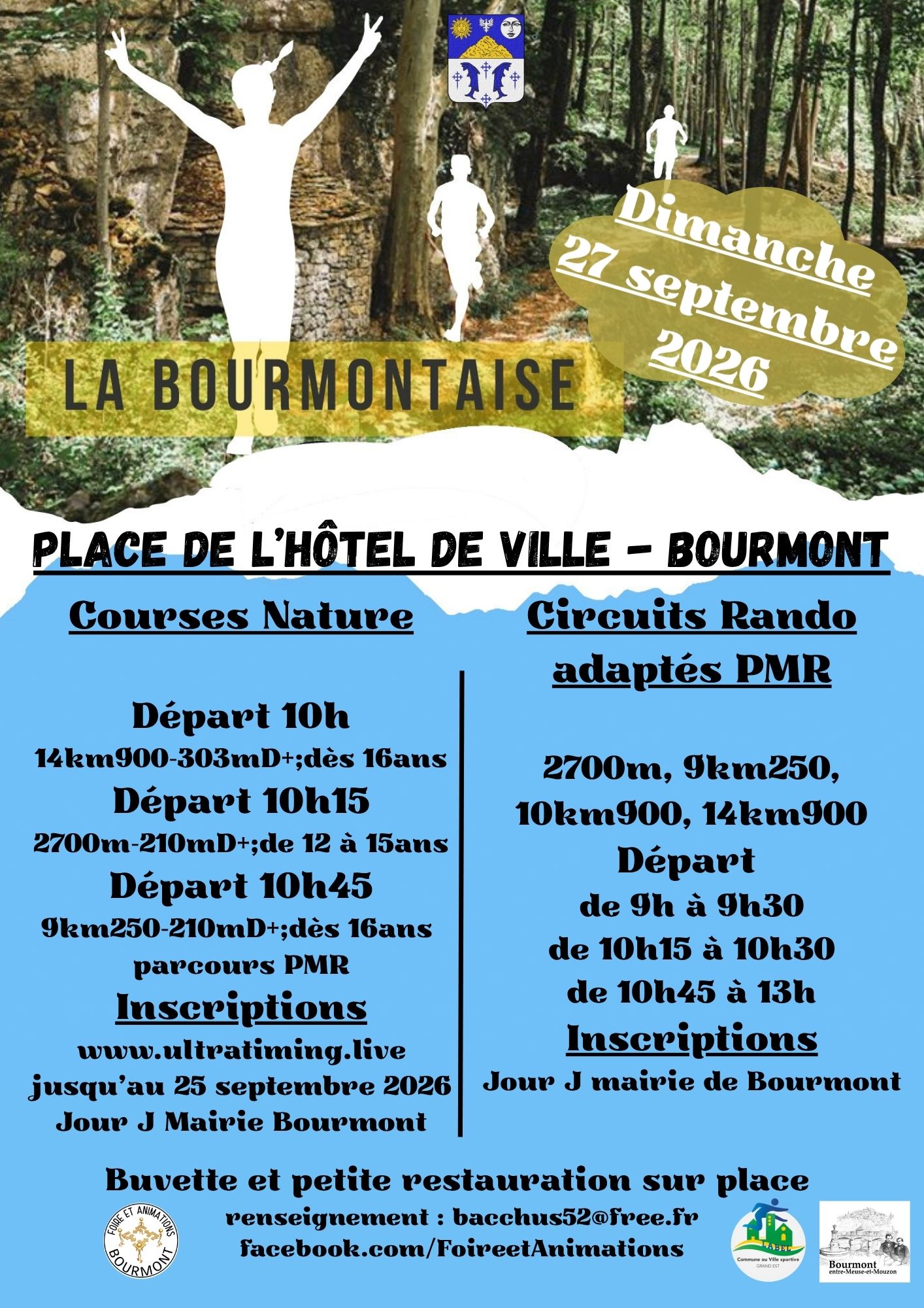 LA BOURMONTAISE : COURSES NATURE & CIRCUITS RANDO